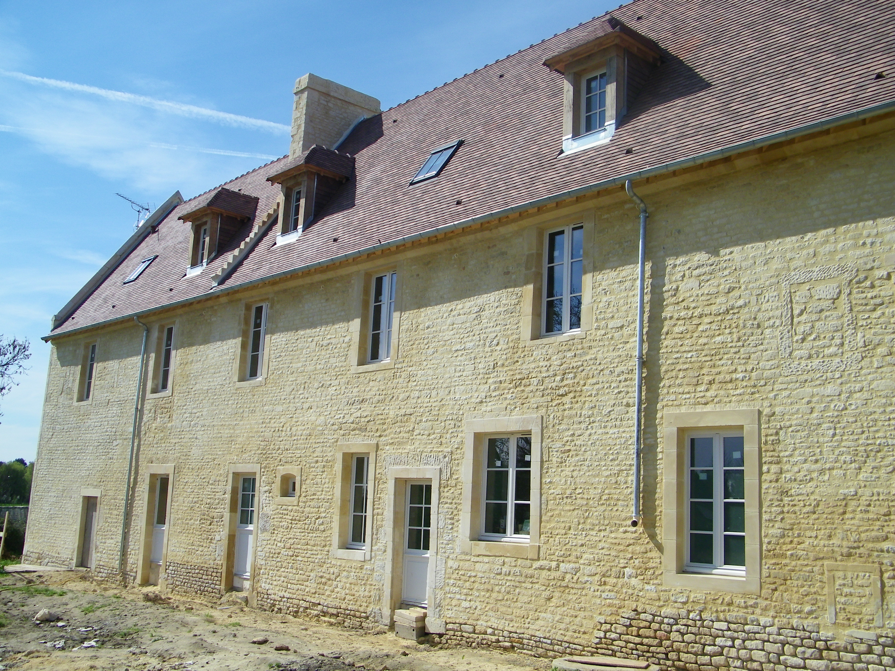 Réhabillitation de maison ancienne Saint-Jean-d'Estissac