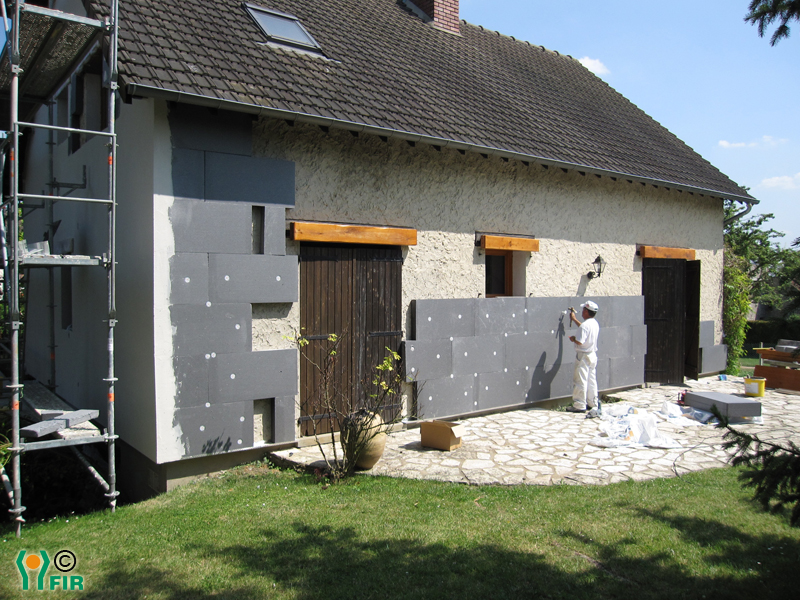 Isolation extérieure maison dans la Dordogne