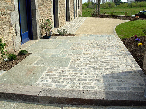 Dallage, terrasse, chape pavée à Périgueux